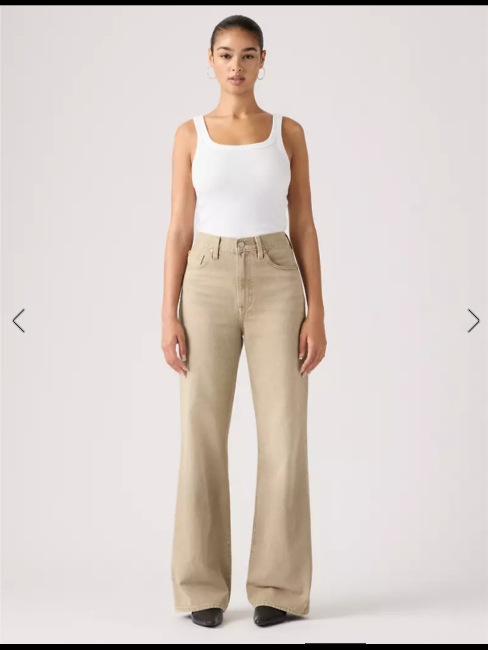 Levi's Ribcage High-Waist Wide Leg Jeans Size 28